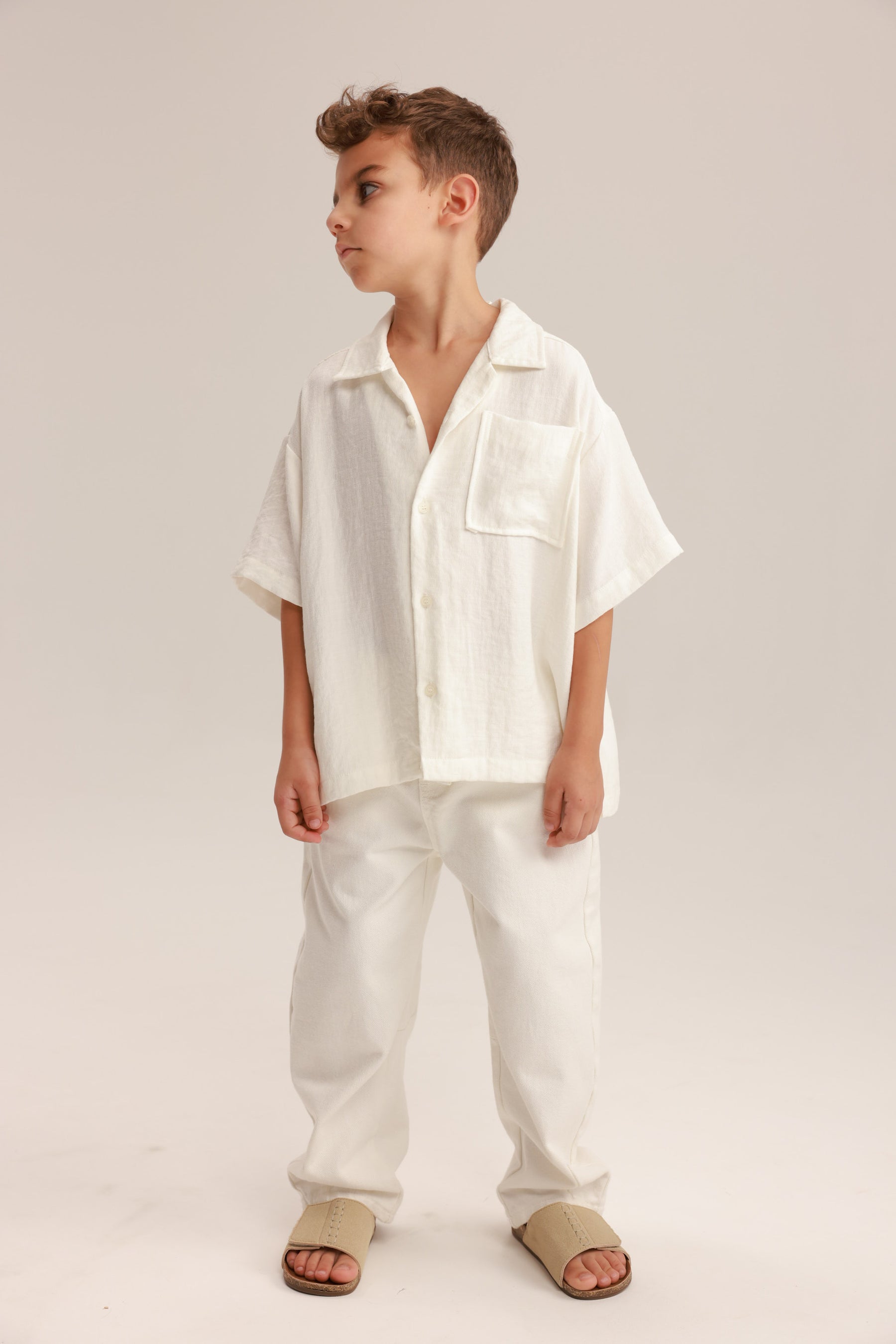 ג'ינס נואל לבן