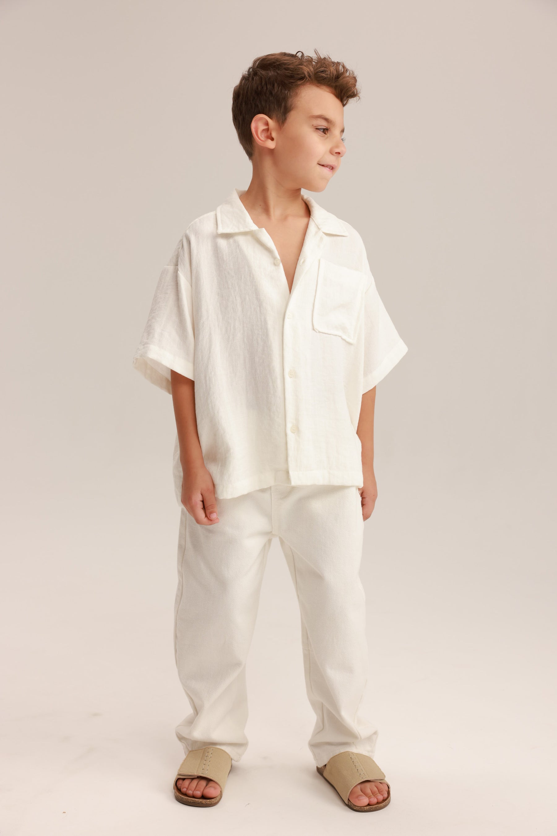 ג'ינס נואל לבן