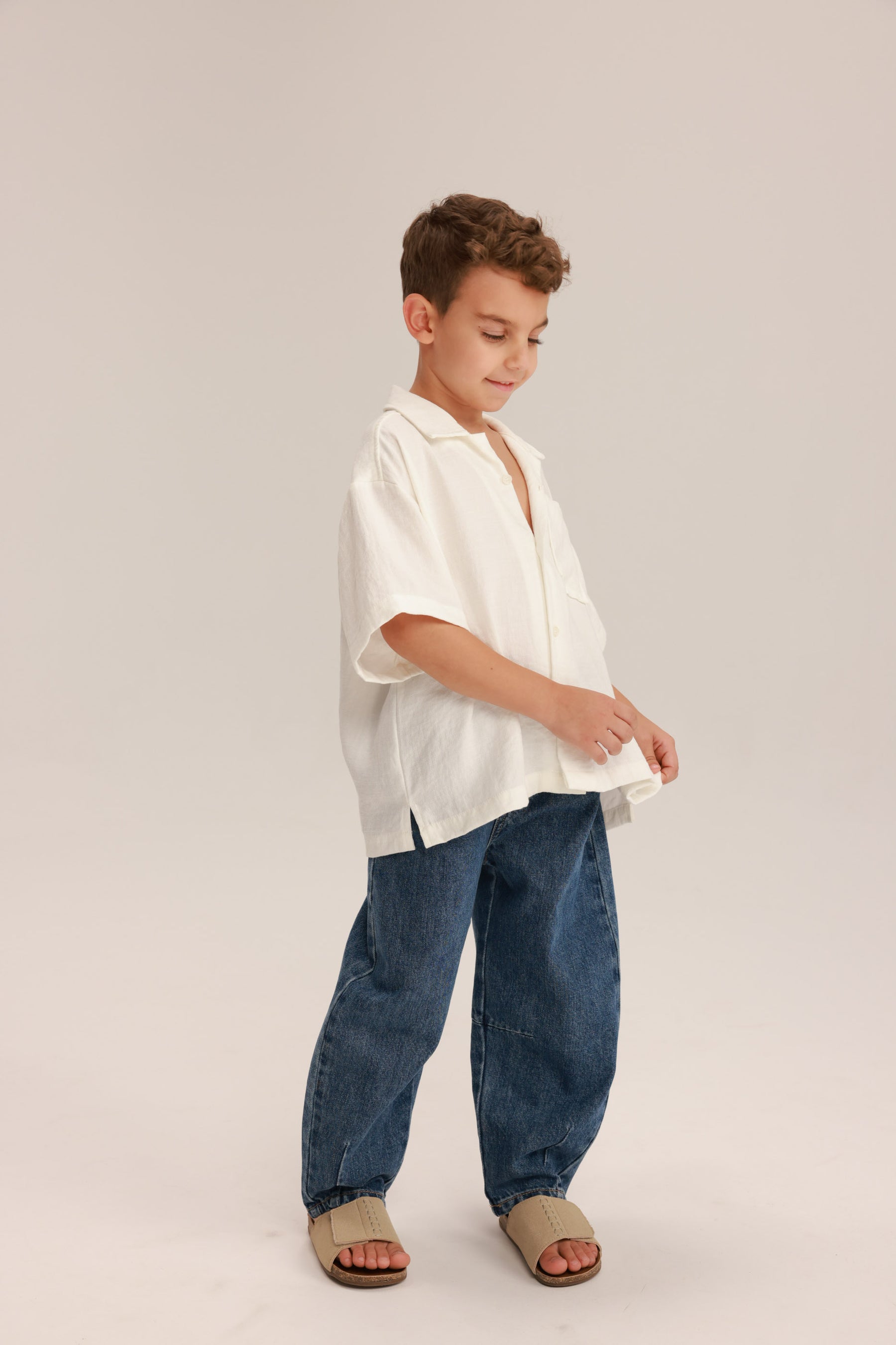 ג'ינס נואל כחול כהה