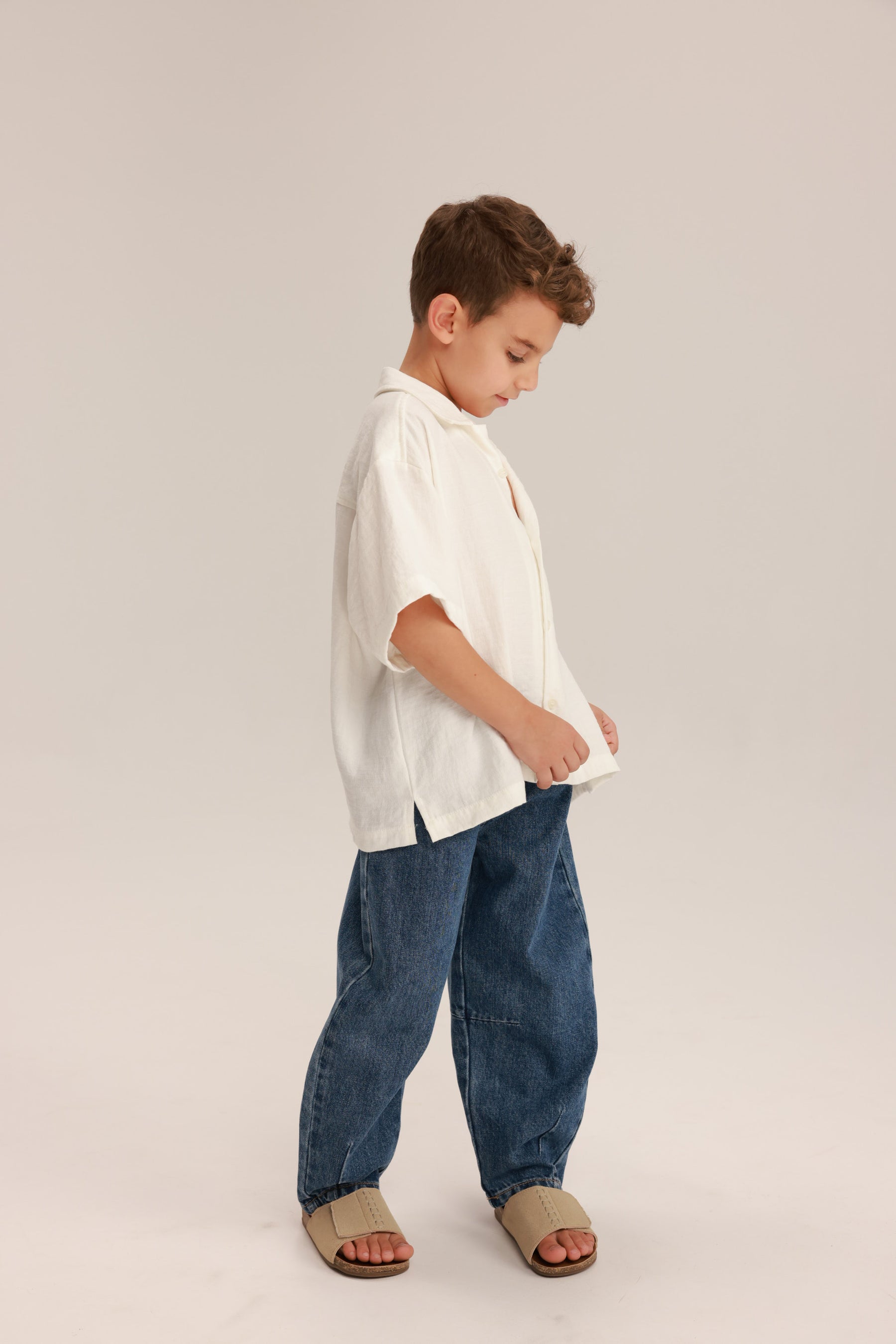 ג'ינס נואל כחול כהה