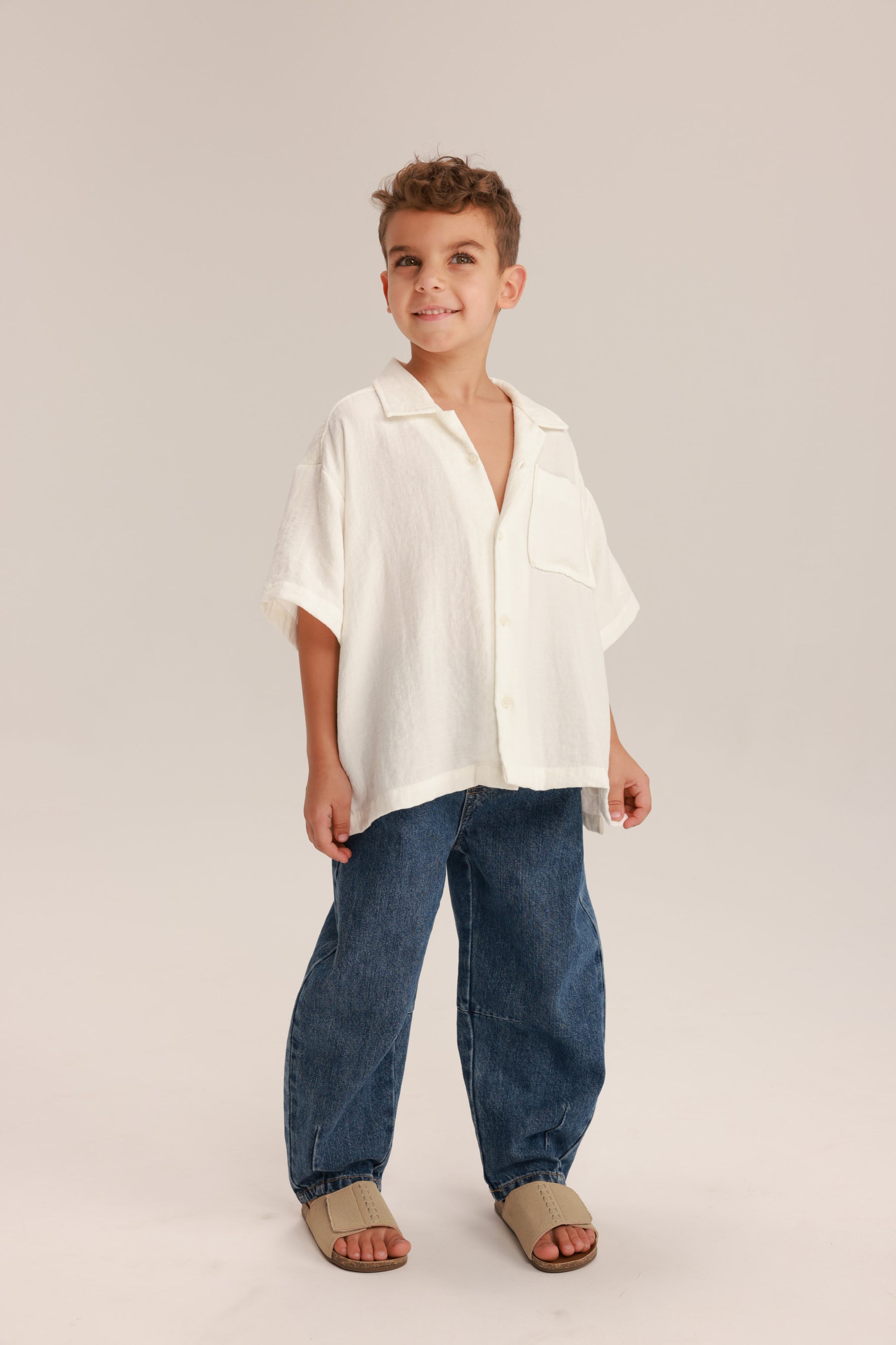 ג'ינס נואל כחול כהה