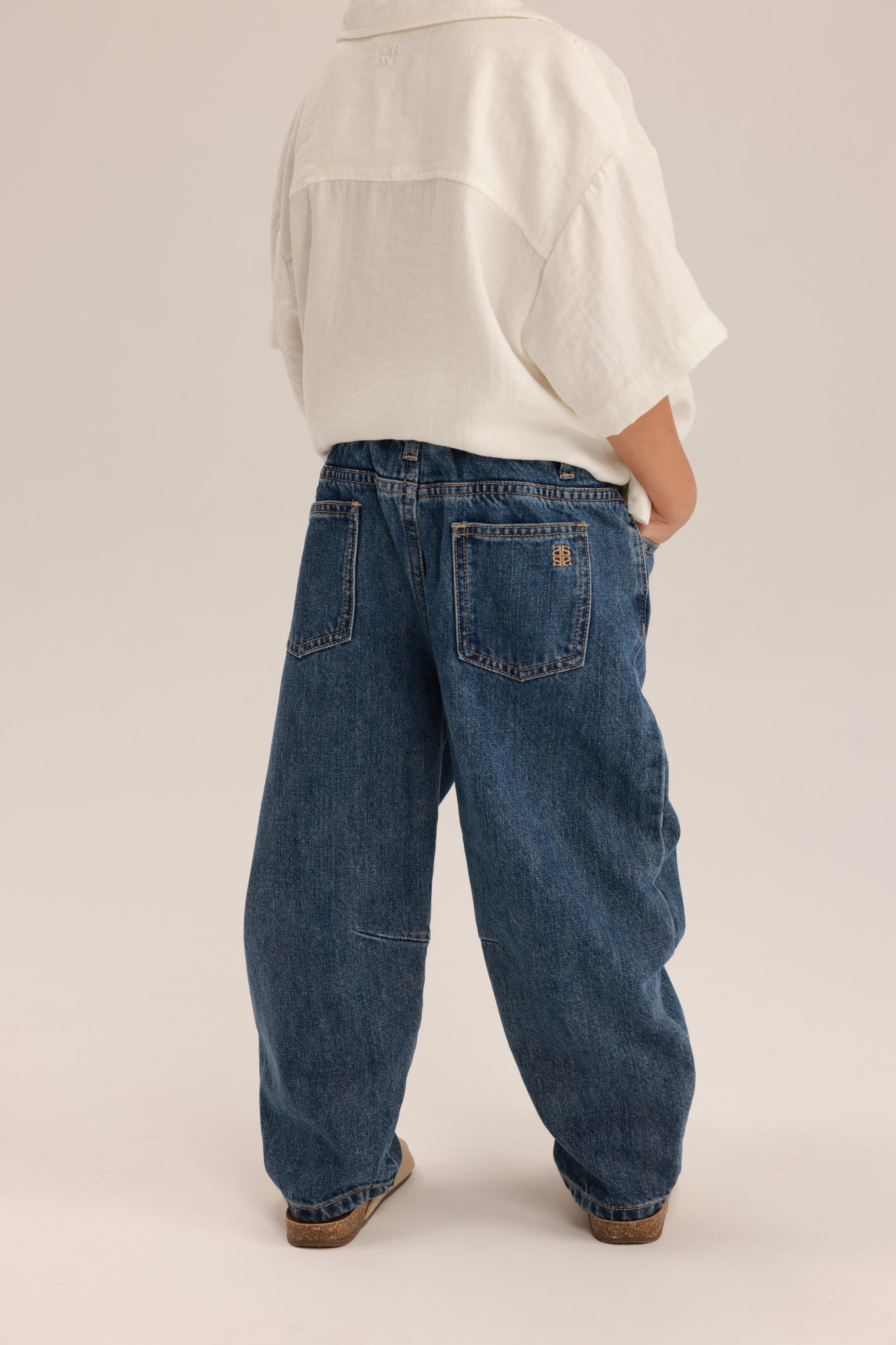 ג'ינס נואל כחול כהה