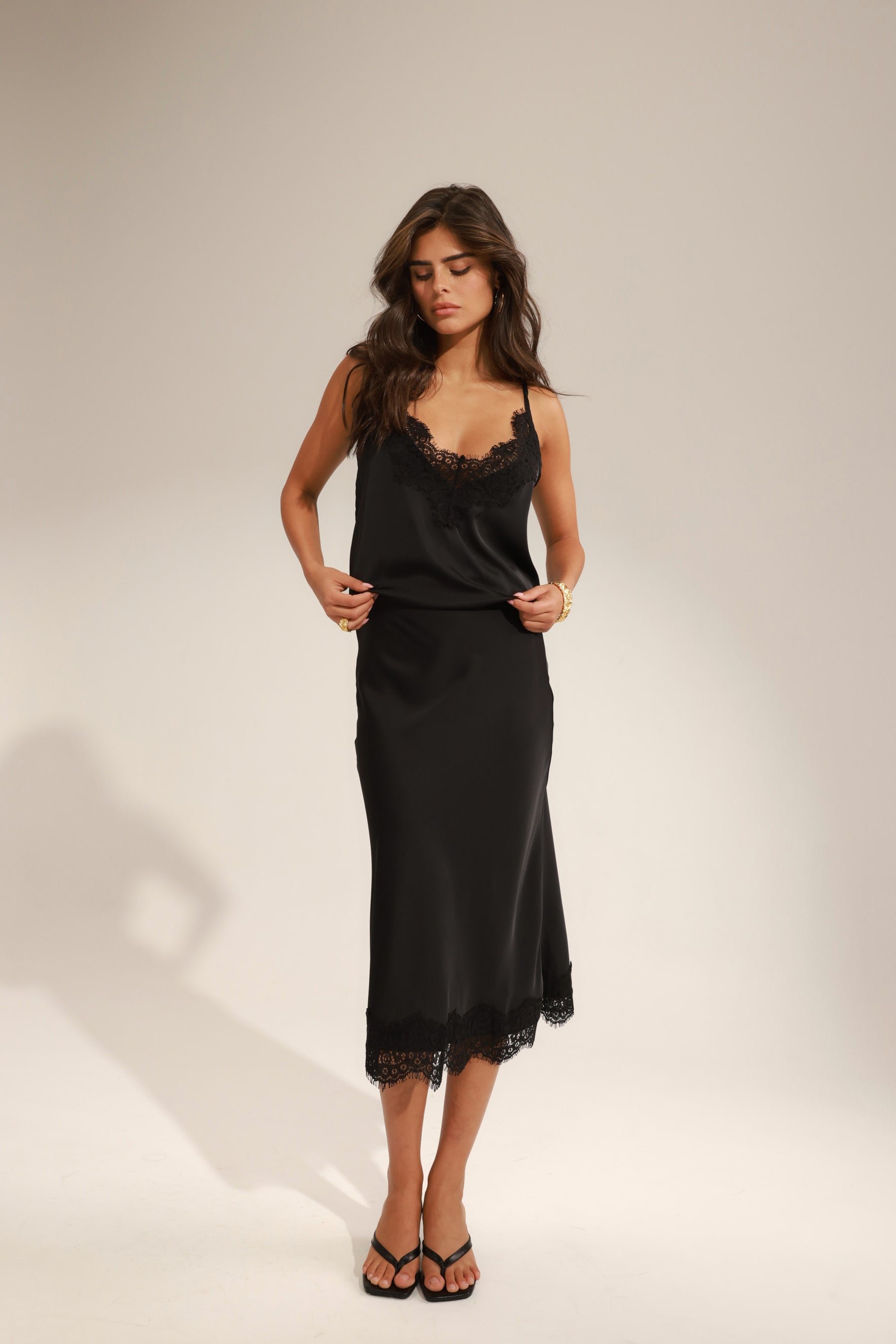 חצאית בלן שחורה