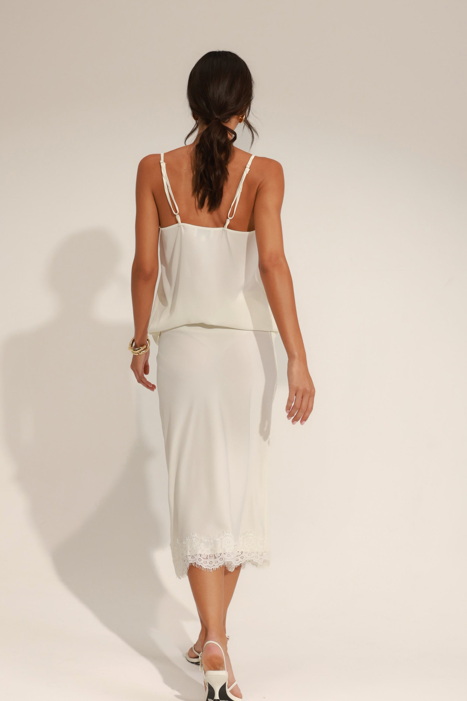 חצאית בלן שמנת