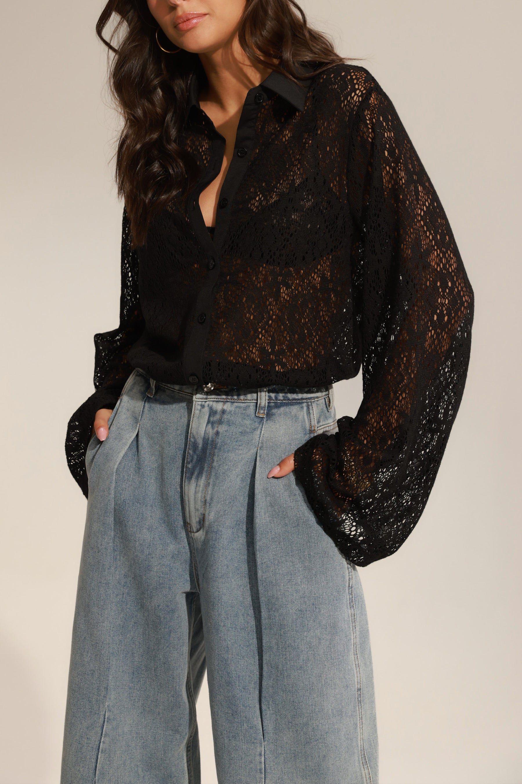 חולצת אמראל שחורה