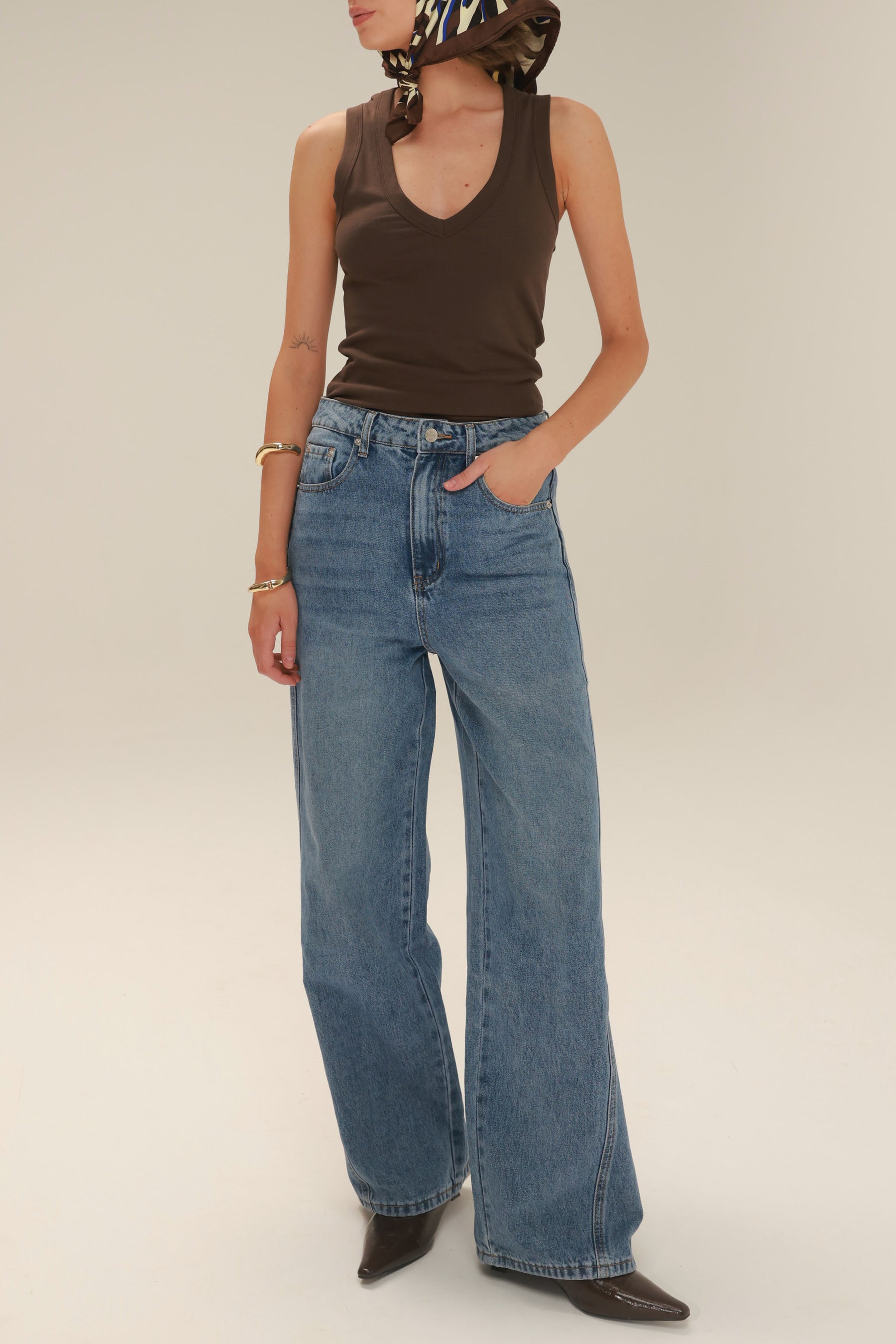 ג'ינס מיילס כחול כהה