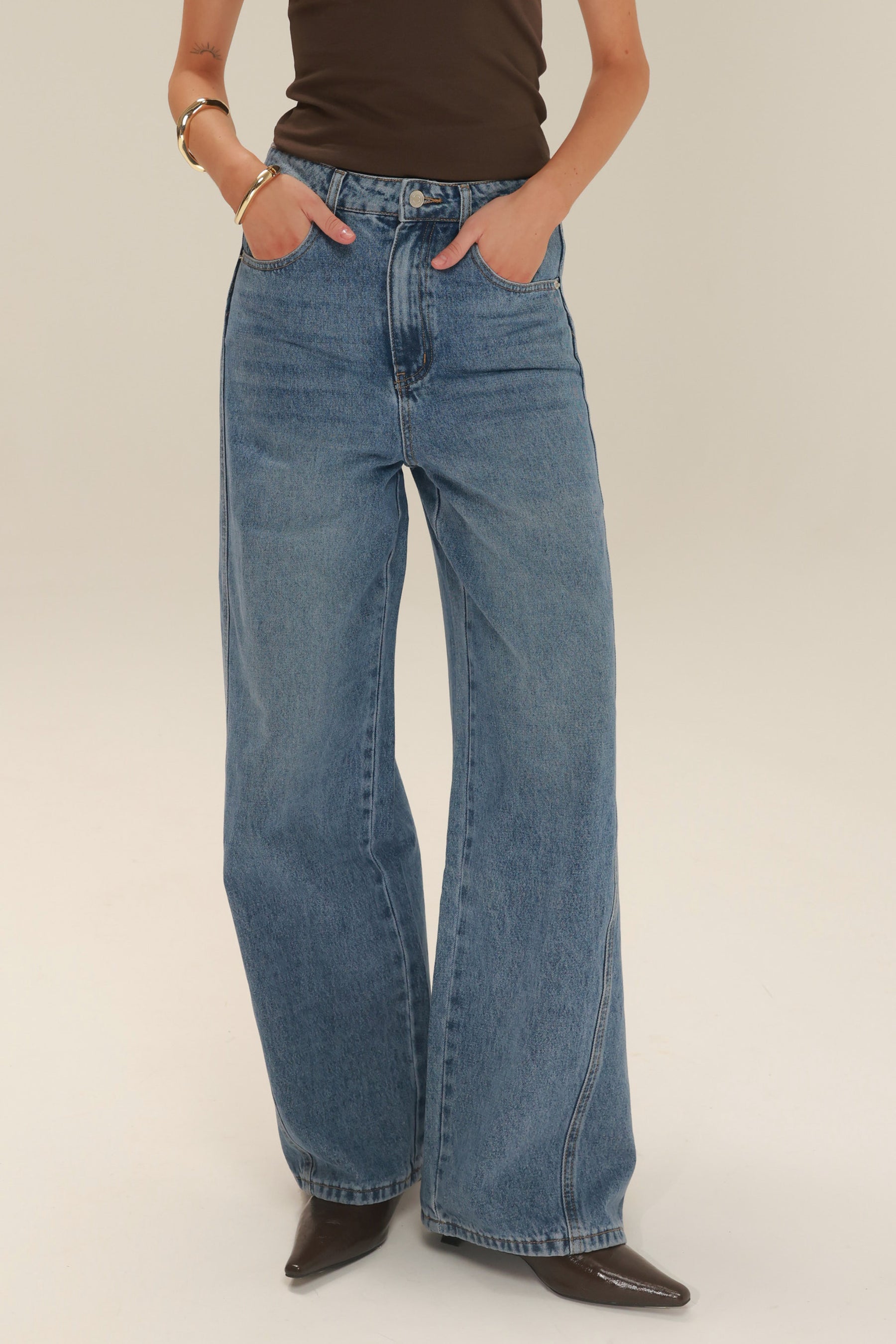 ג'ינס מיילס כחול כהה