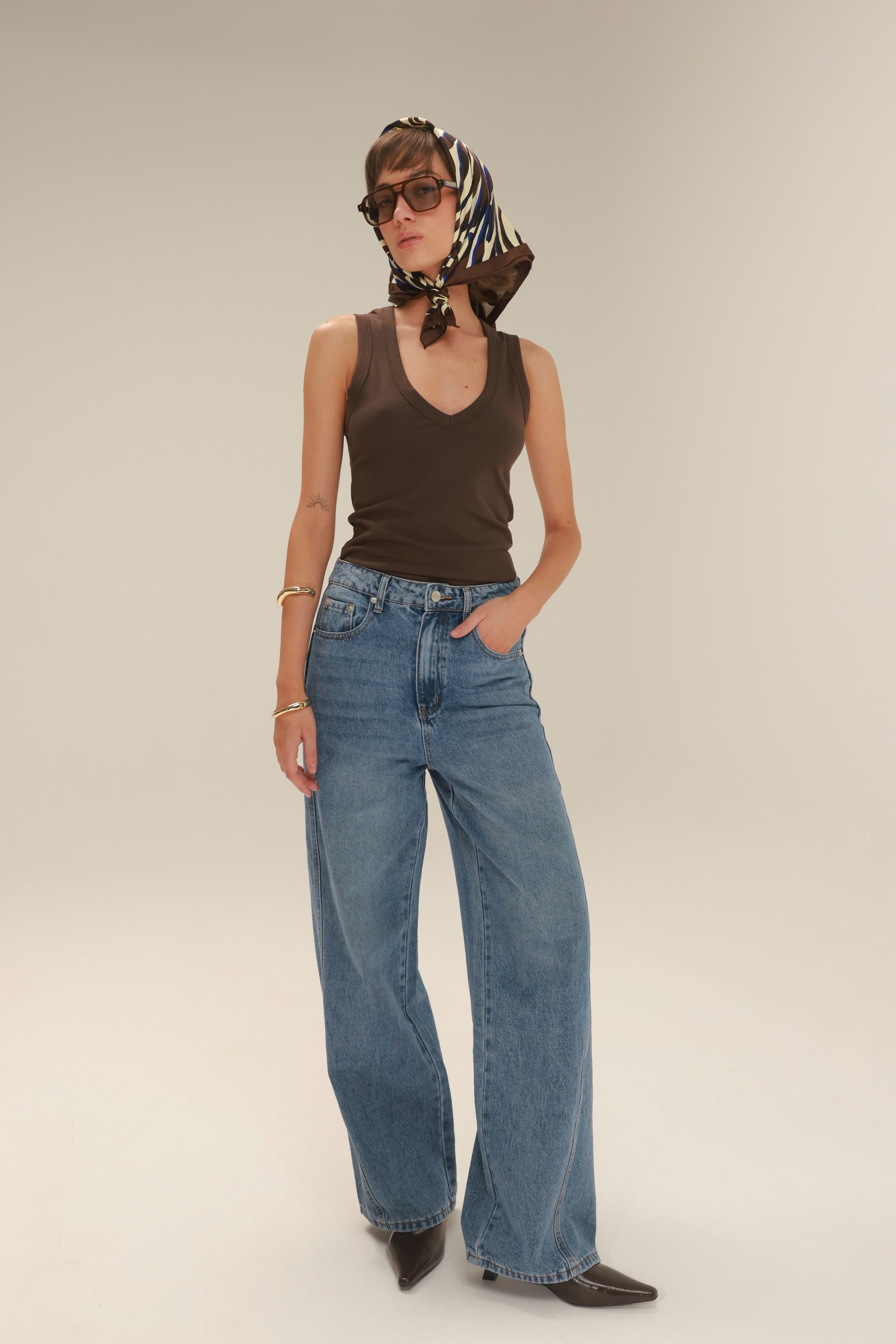 ג'ינס מיילס כחול כהה