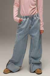 ג'ינס נייתן כחול בהיר