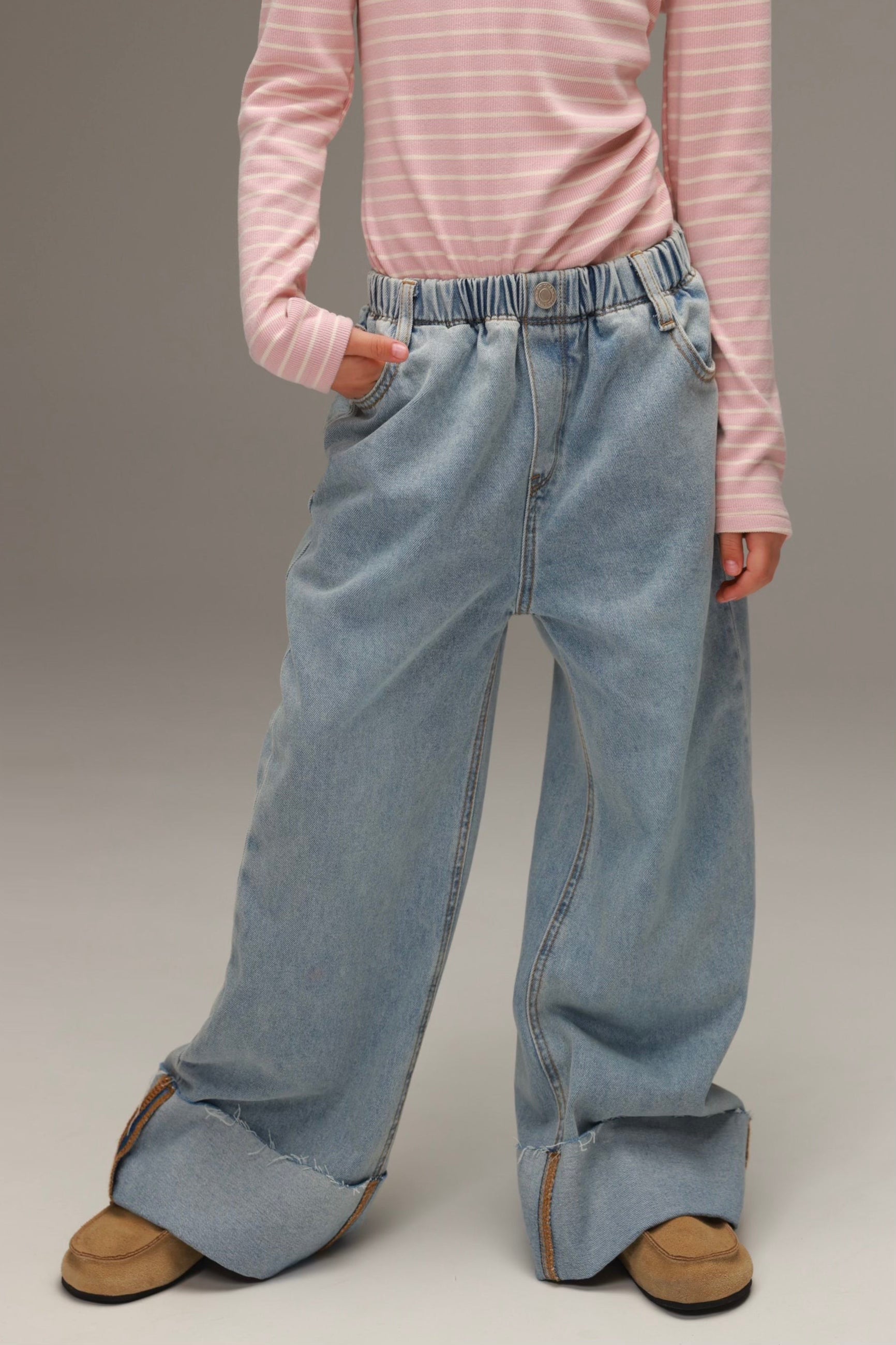 ג'ינס נייתן כחול בהיר