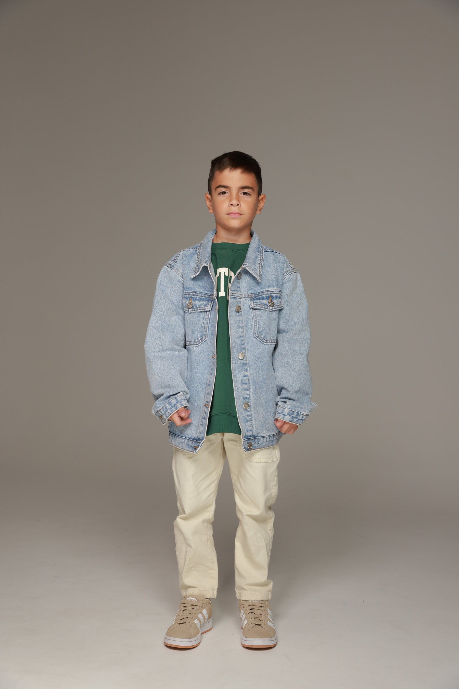 מכנסי ביל שמנת