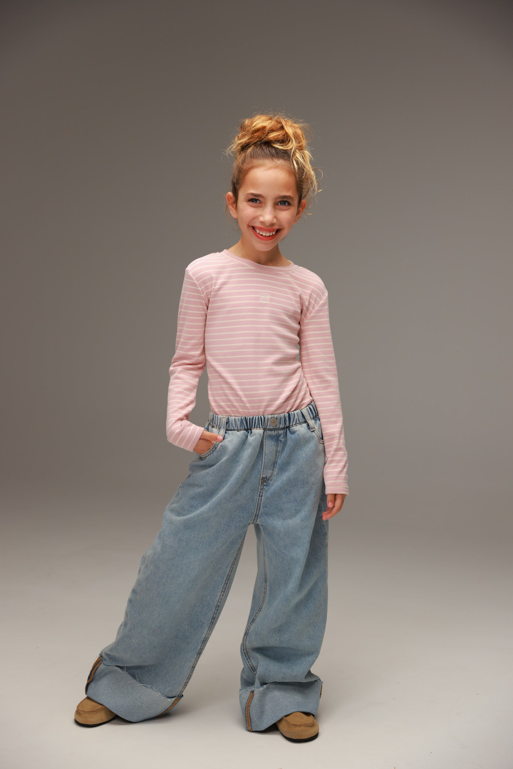 ג'ינס נייתן כחול בהיר