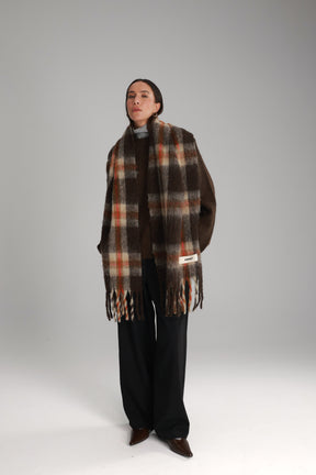 צעיף אלברט חום