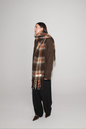 סריג ליב חום כהה