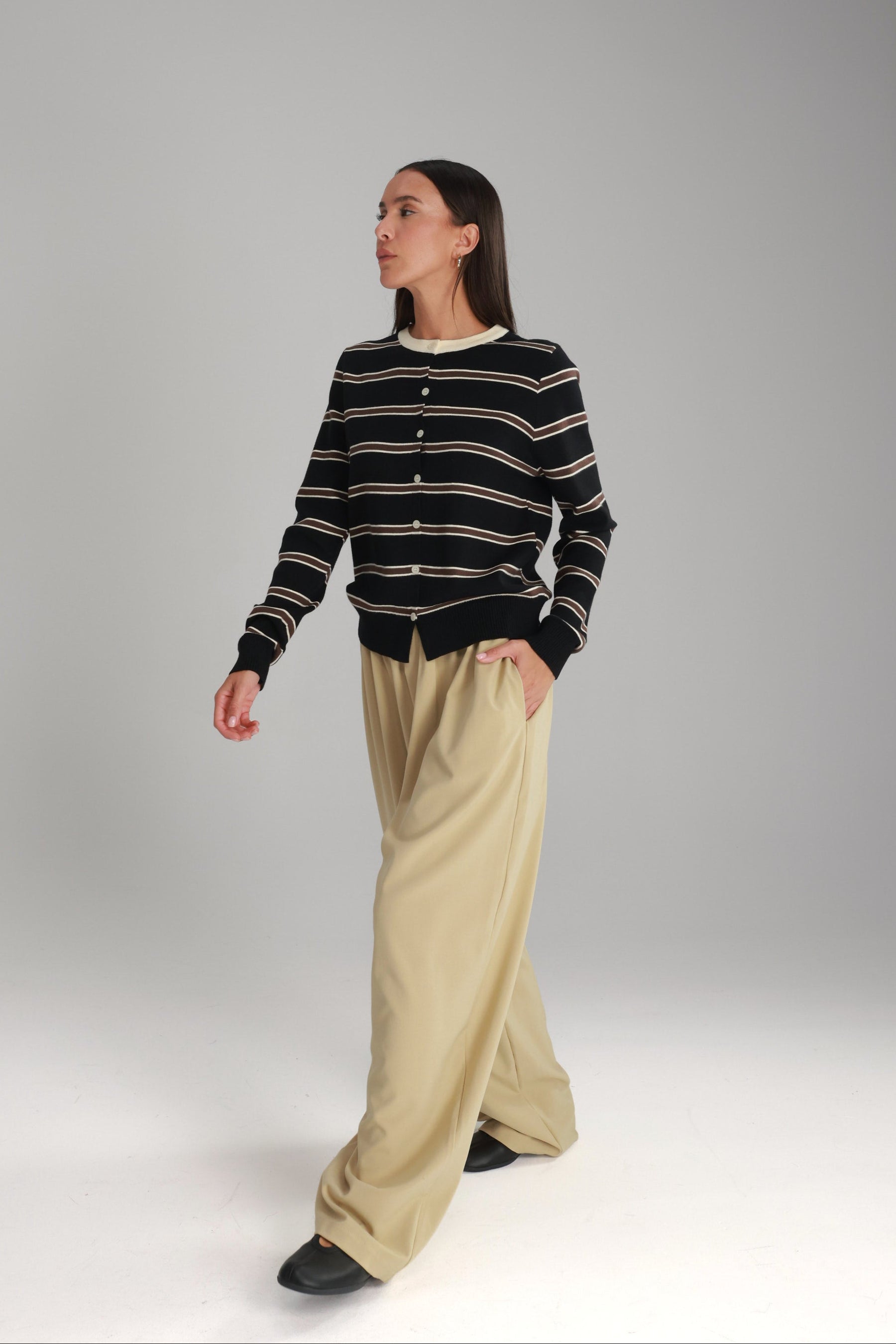 מכנסי מנואלה בלונד