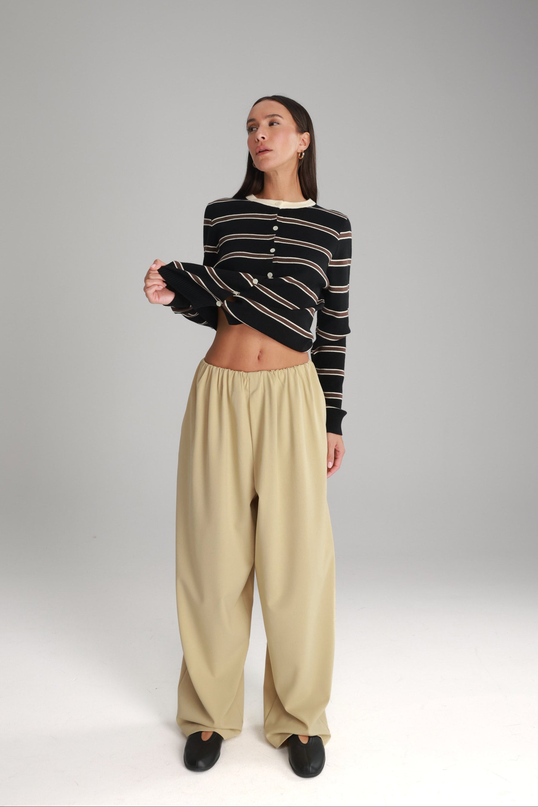 מכנסי מנואלה בלונד