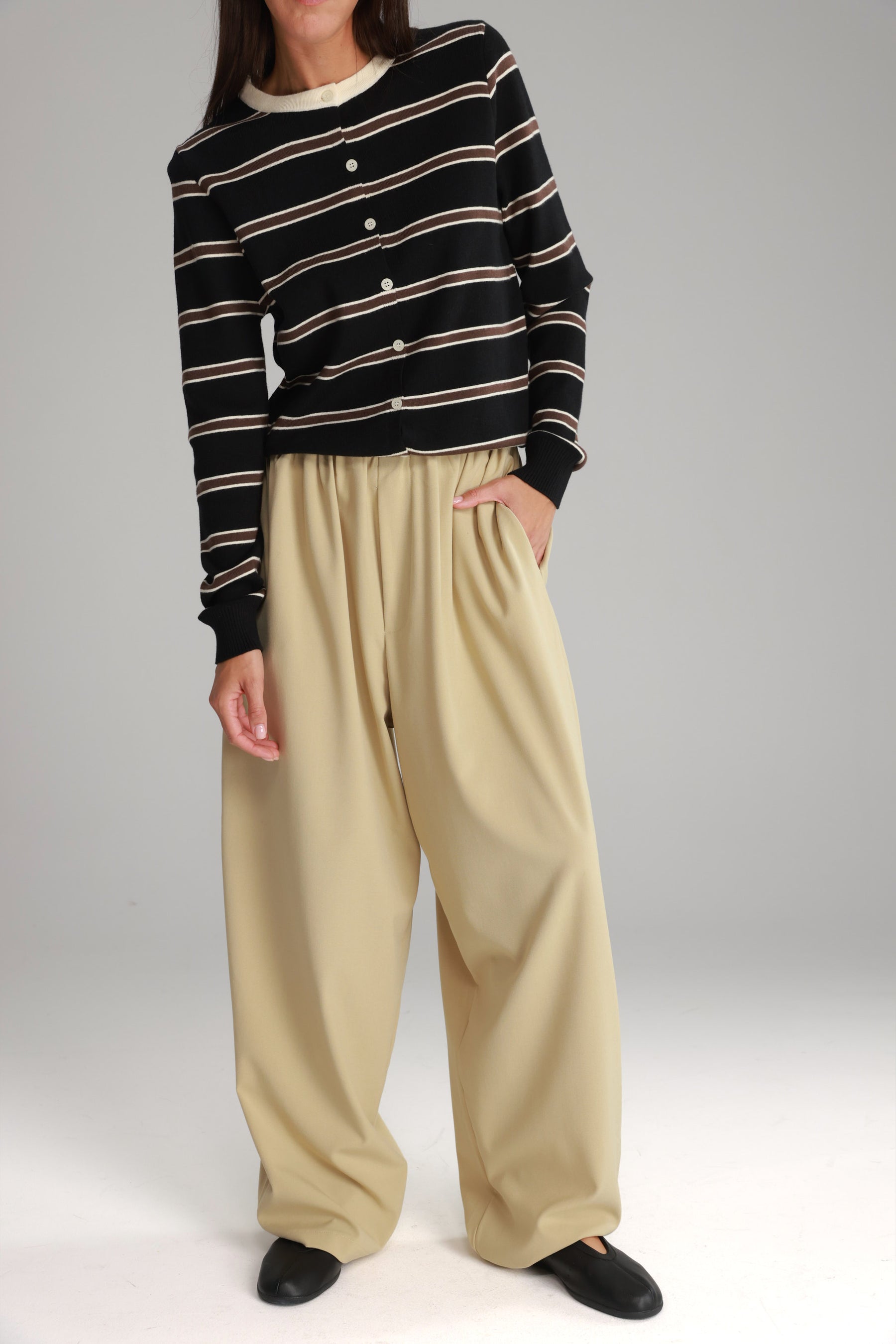 מכנסי מנואלה בלונד