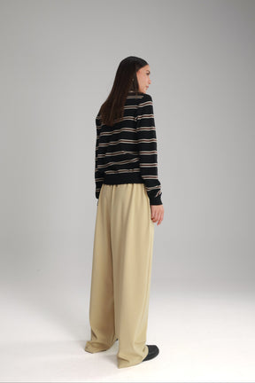 סריג אוסטין שחור/חום