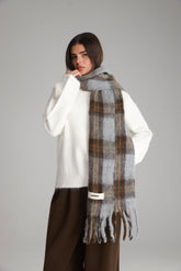 צעיף אלברט אפור