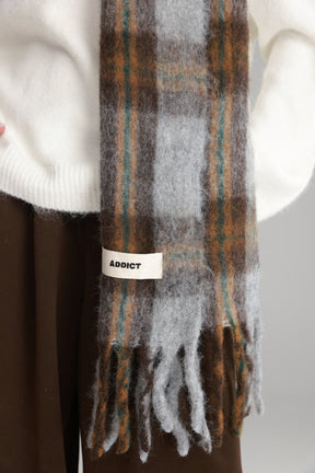 צעיף אלברט אפור