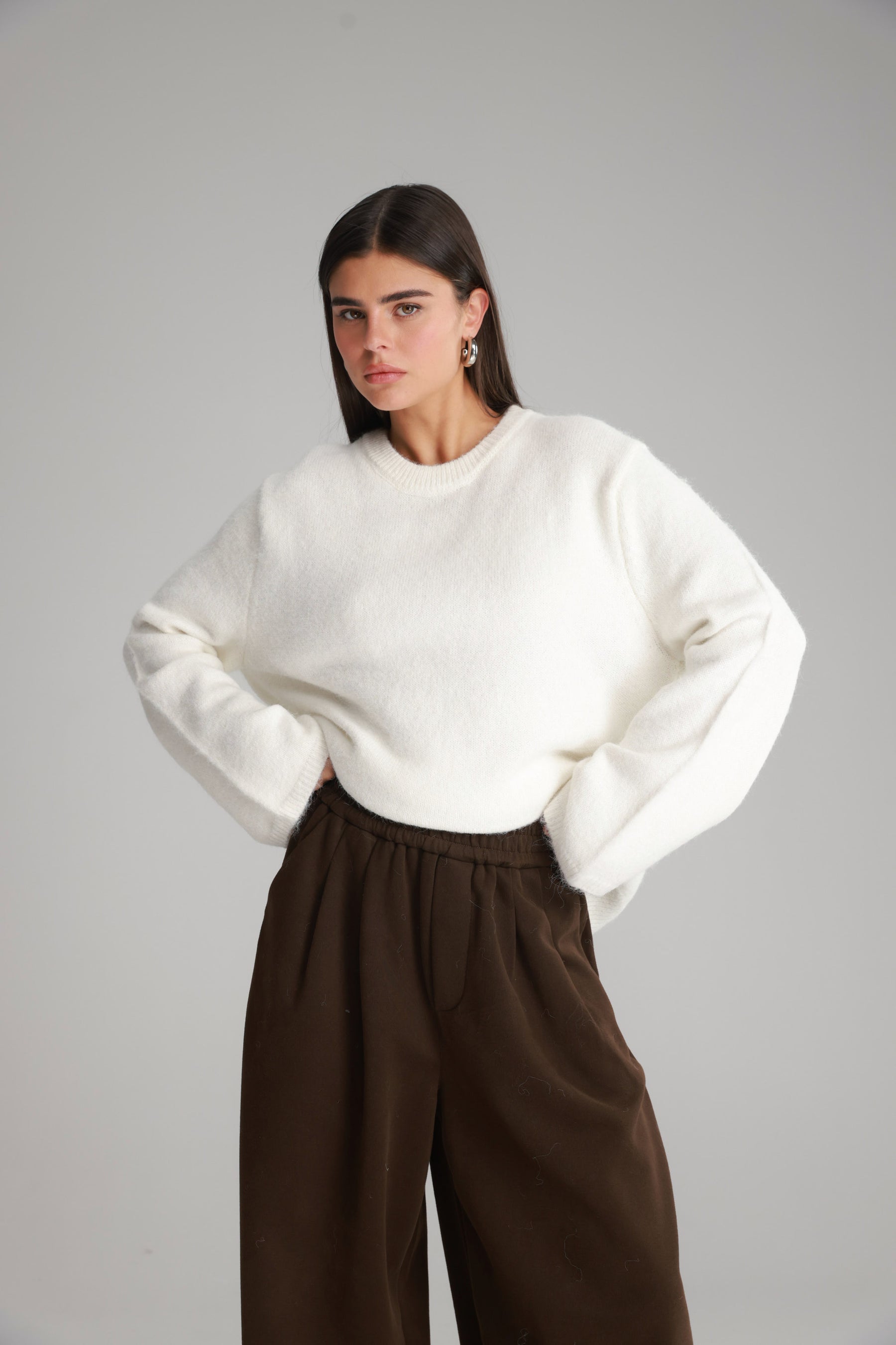 סריג ליב לבן