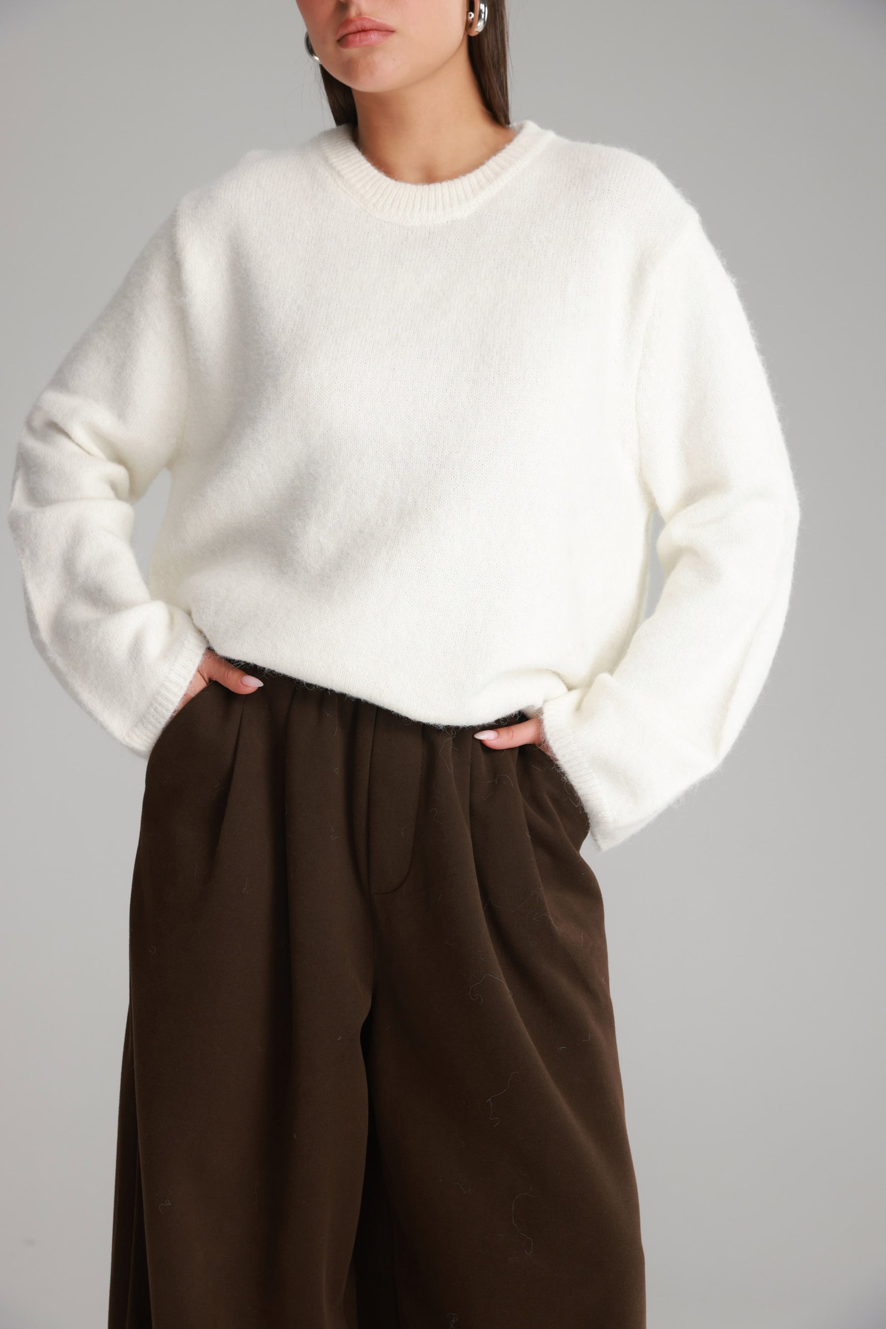 סריג ליב לבן