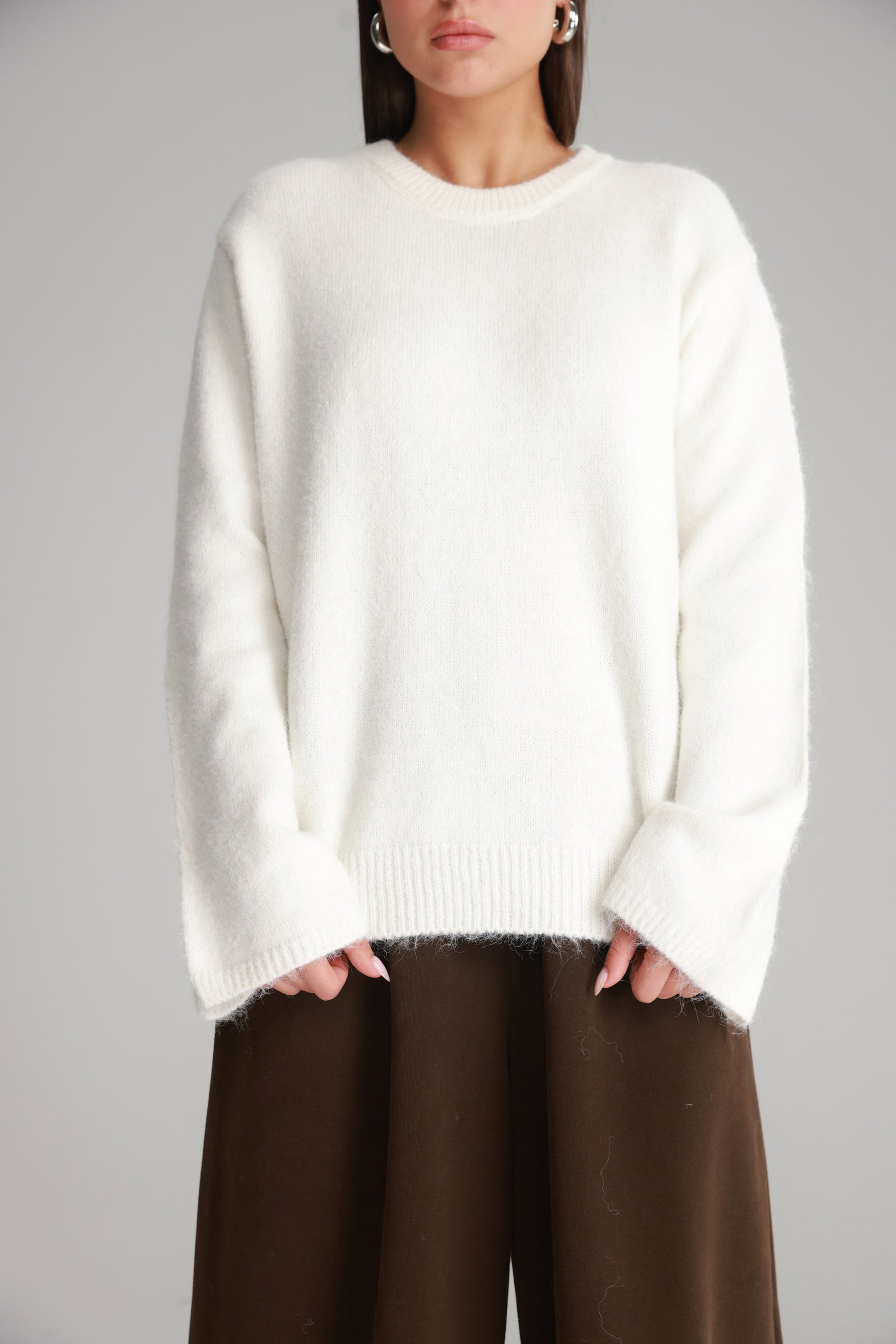 סריג ליב לבן