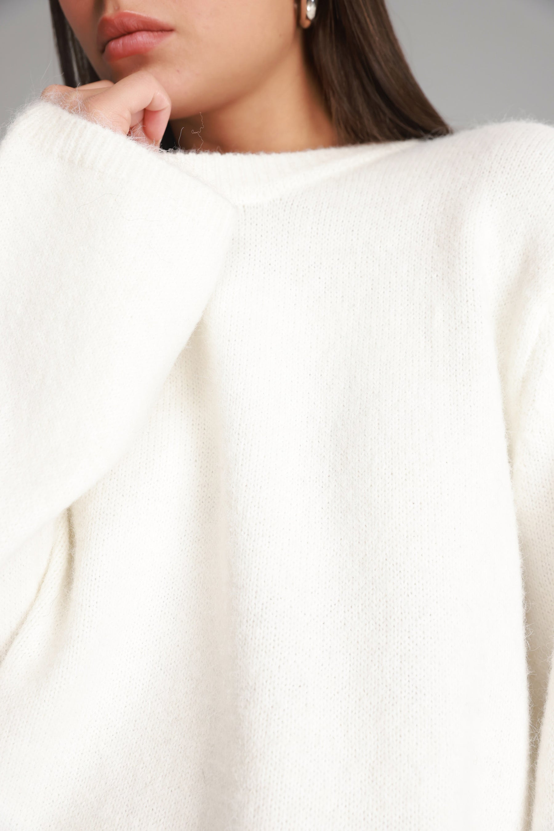 סריג ליב לבן