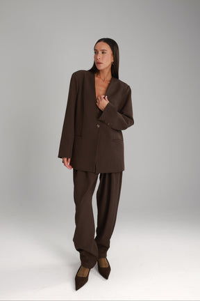 מכנסי אלכסנדרה חומים