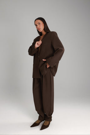 מכנסי אלכסנדרה חומים