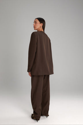 בלייזר אנאבל חום כהה