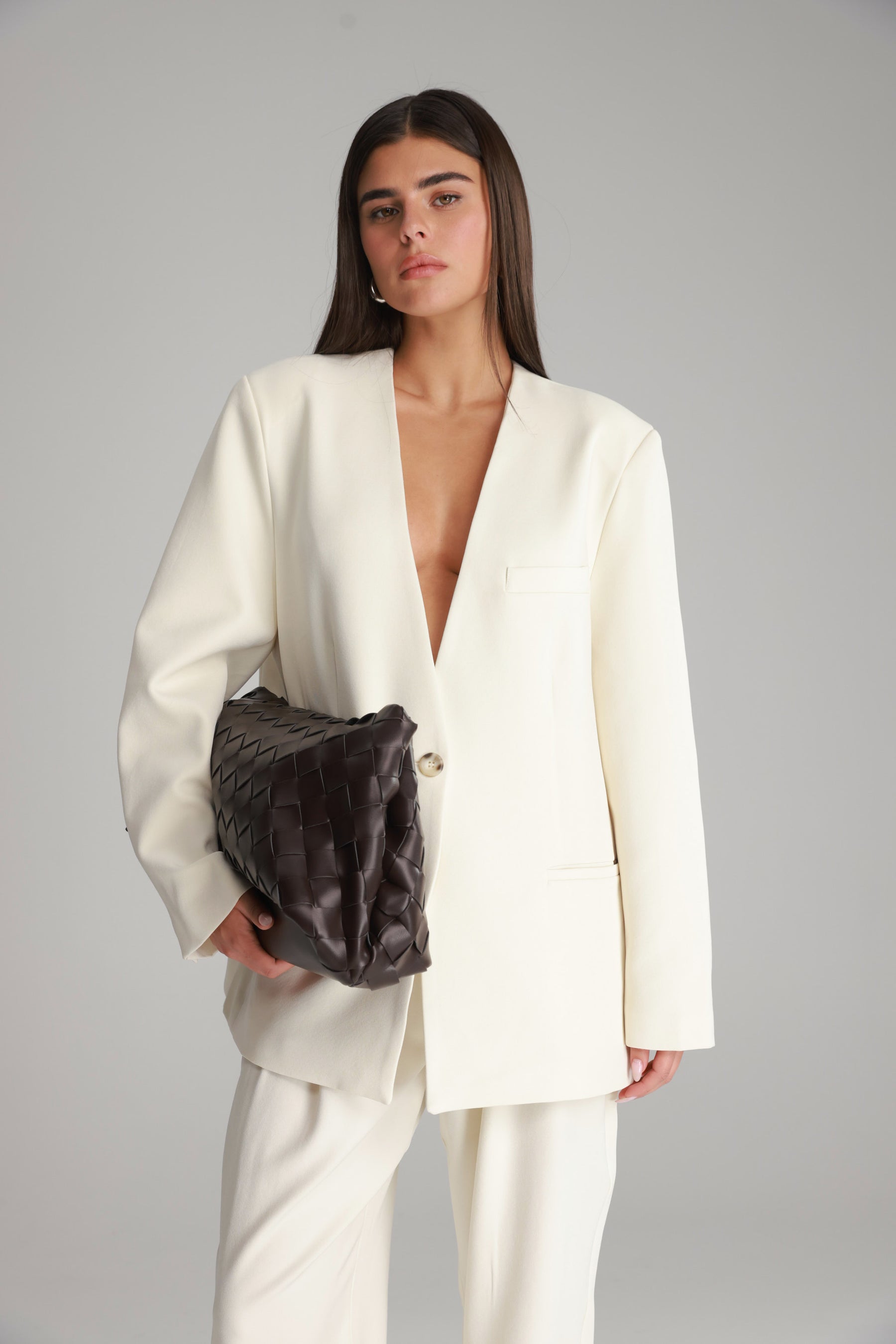 בלייזר אנאבל שמנת