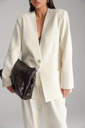 בלייזר אנאבל שמנת