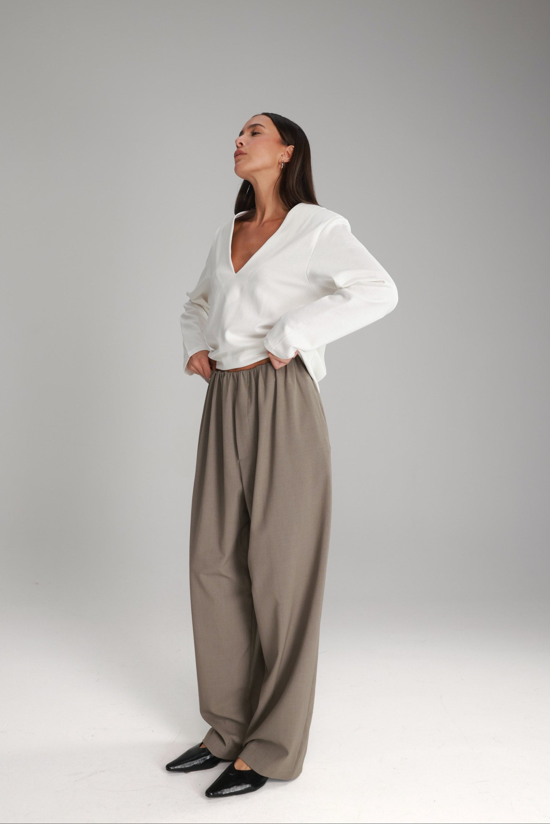 מכנסי מנואלה חאקי