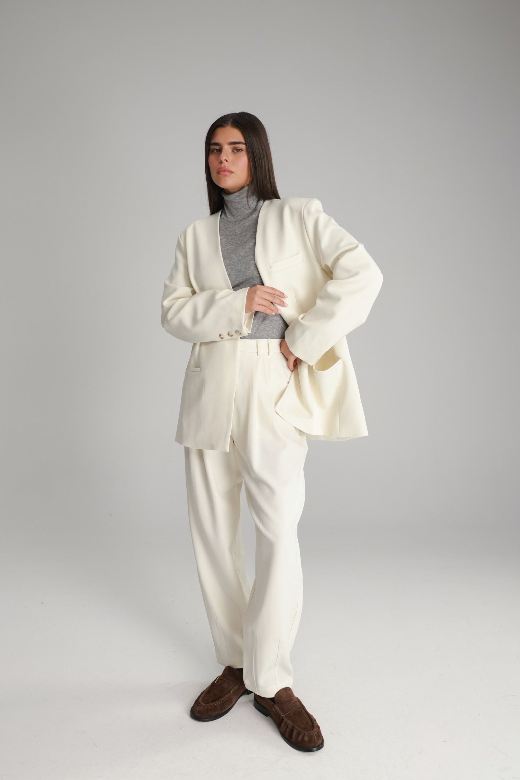 בלייזר אנאבל שמנת