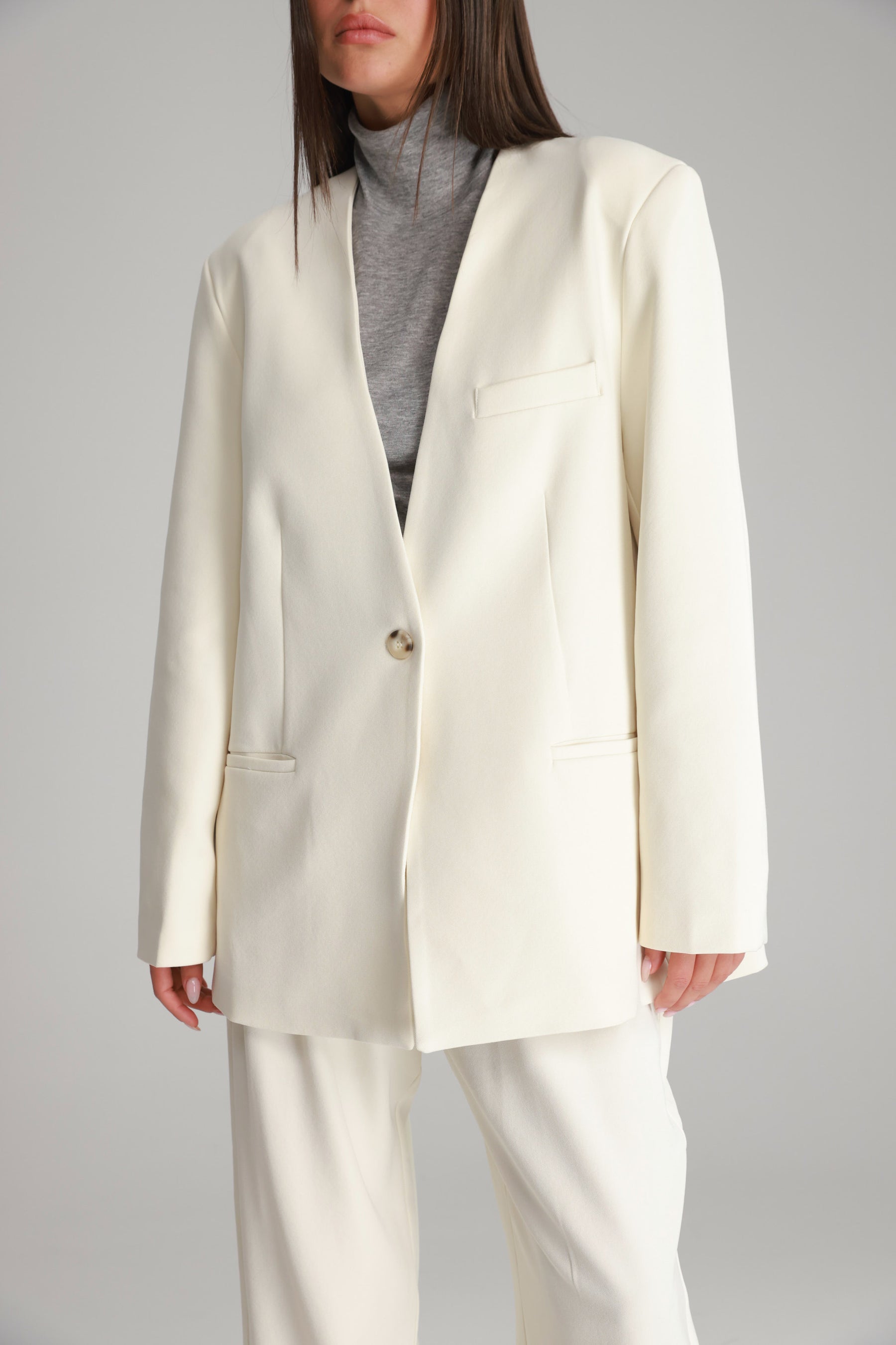 בלייזר אנאבל שמנת