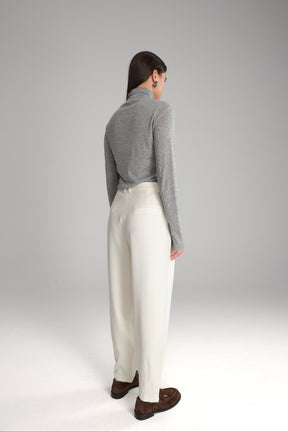 מכנסי אלכסנדרה שמנת