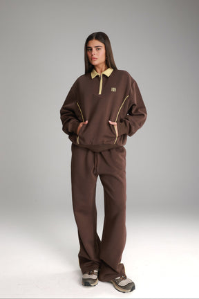 חליפת ג'ון חומה