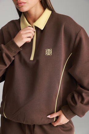 חליפת ג'ון חומה