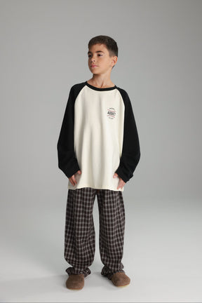 חולצת מיי שמנת/שחור