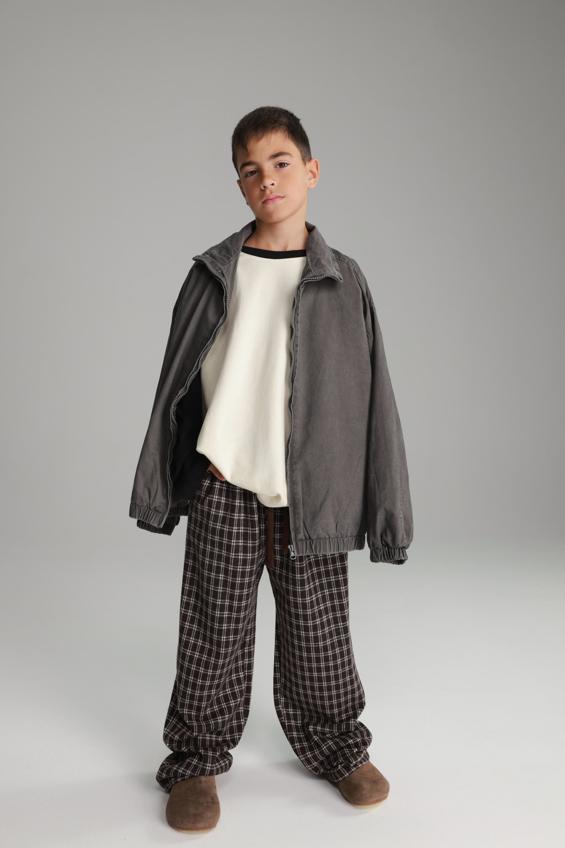 מכנסי אנטון חומים