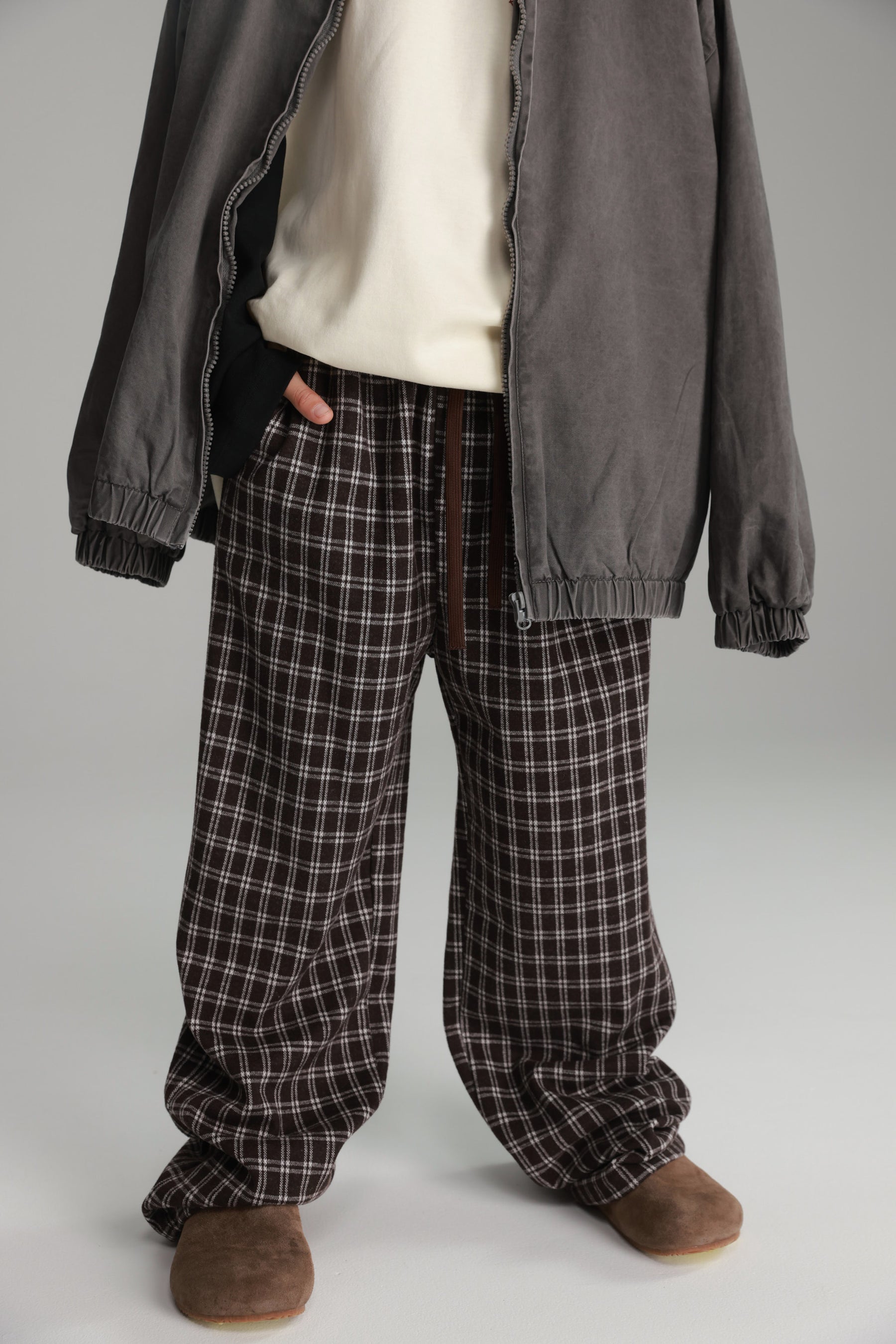 מכנסי אנטון חומים