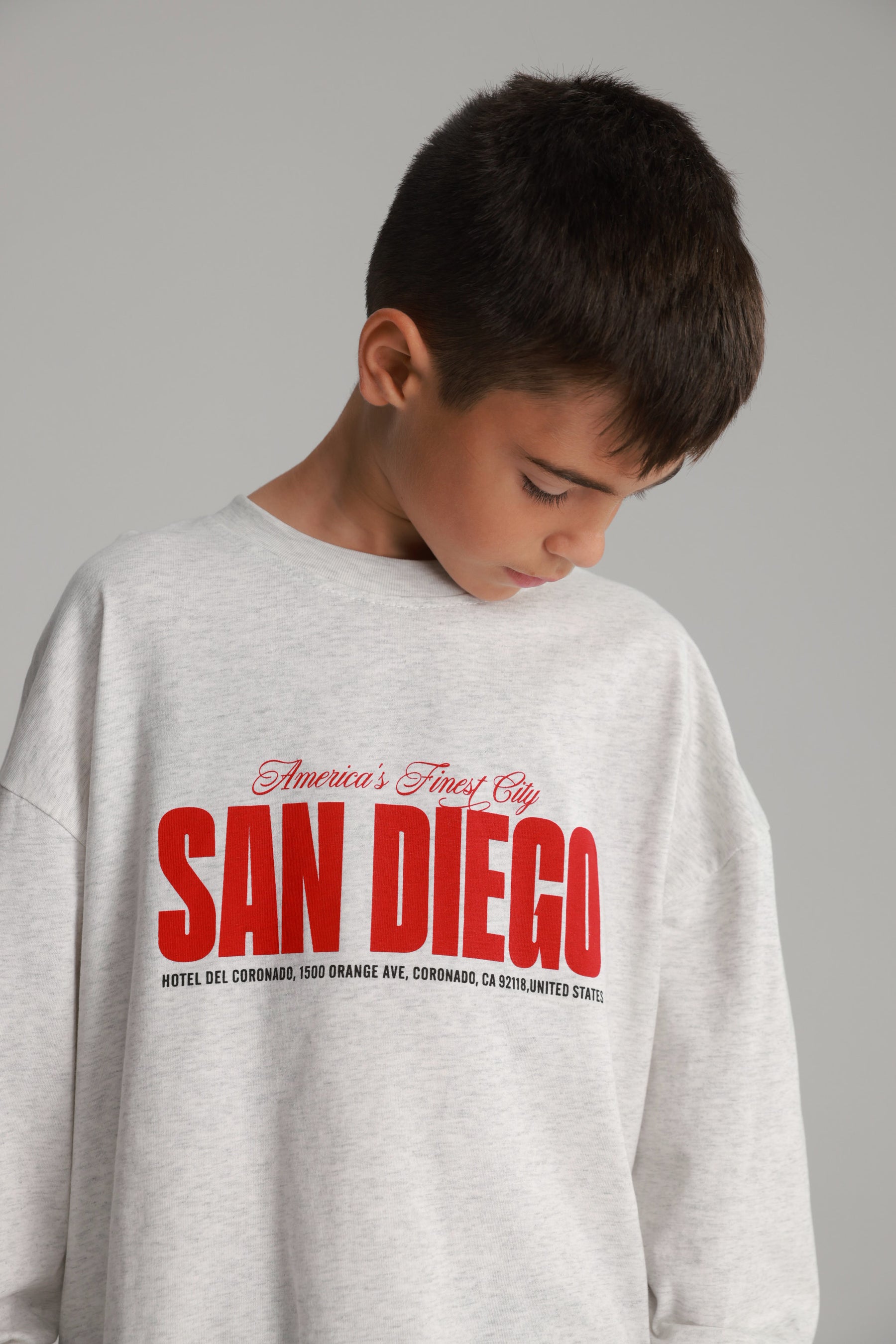 חולצת דייגו אפור בהיר