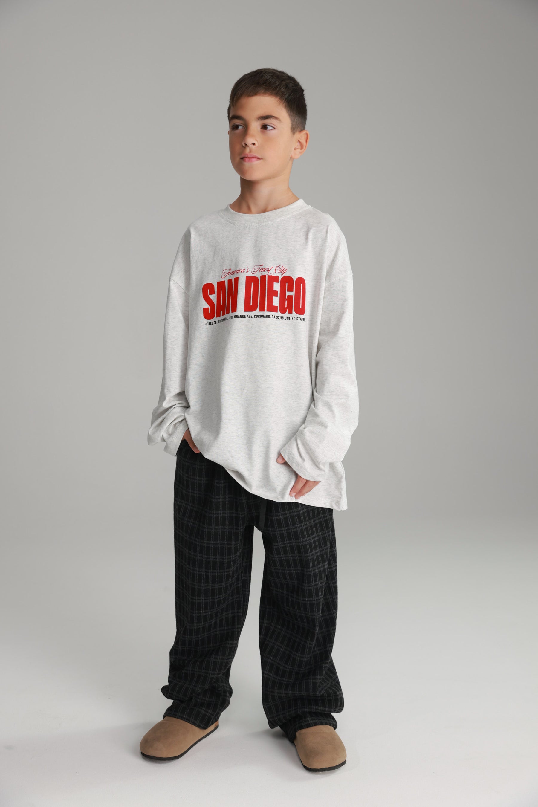 מכנסי אנטון אפור כהה