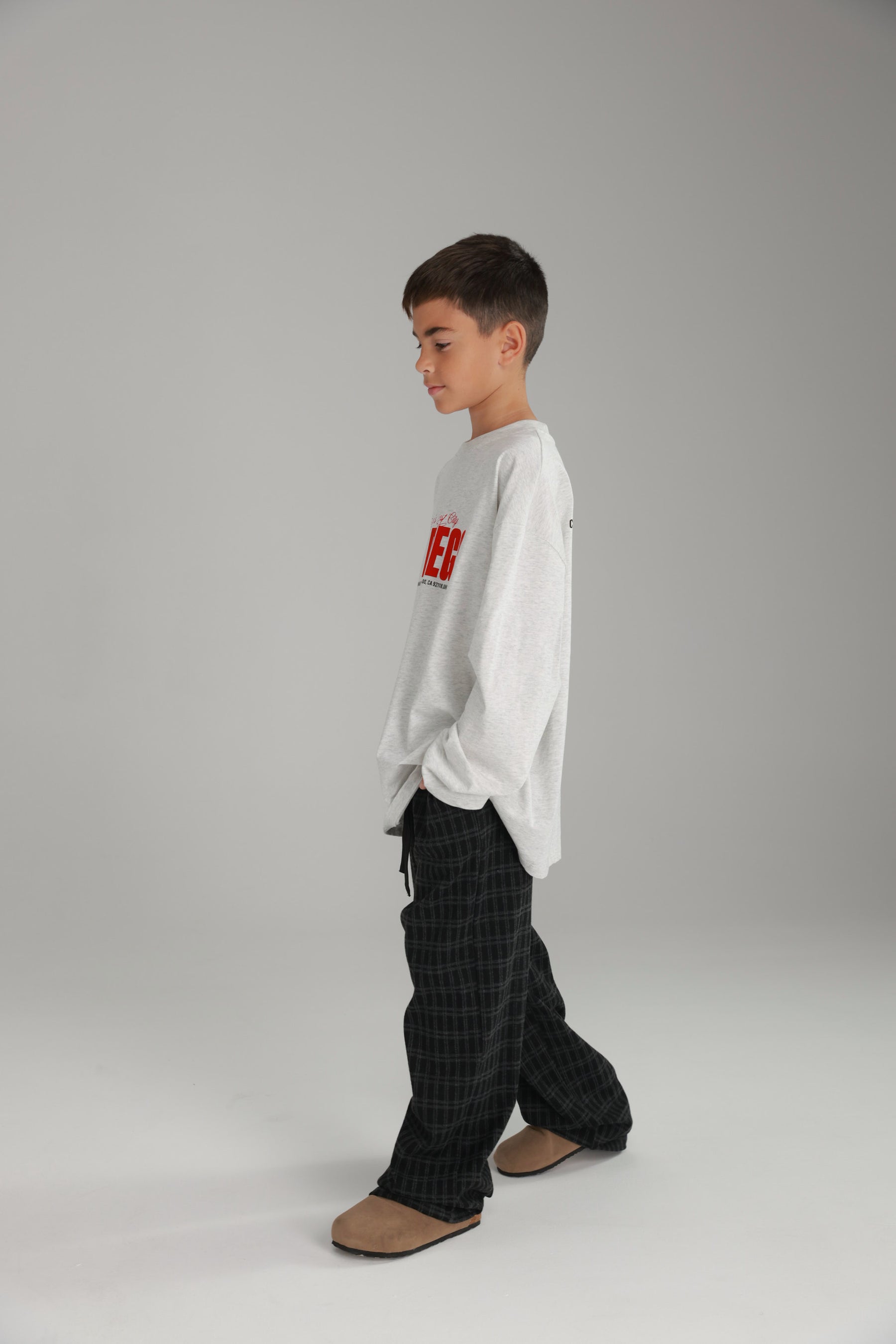 מכנסי אנטון אפור כהה