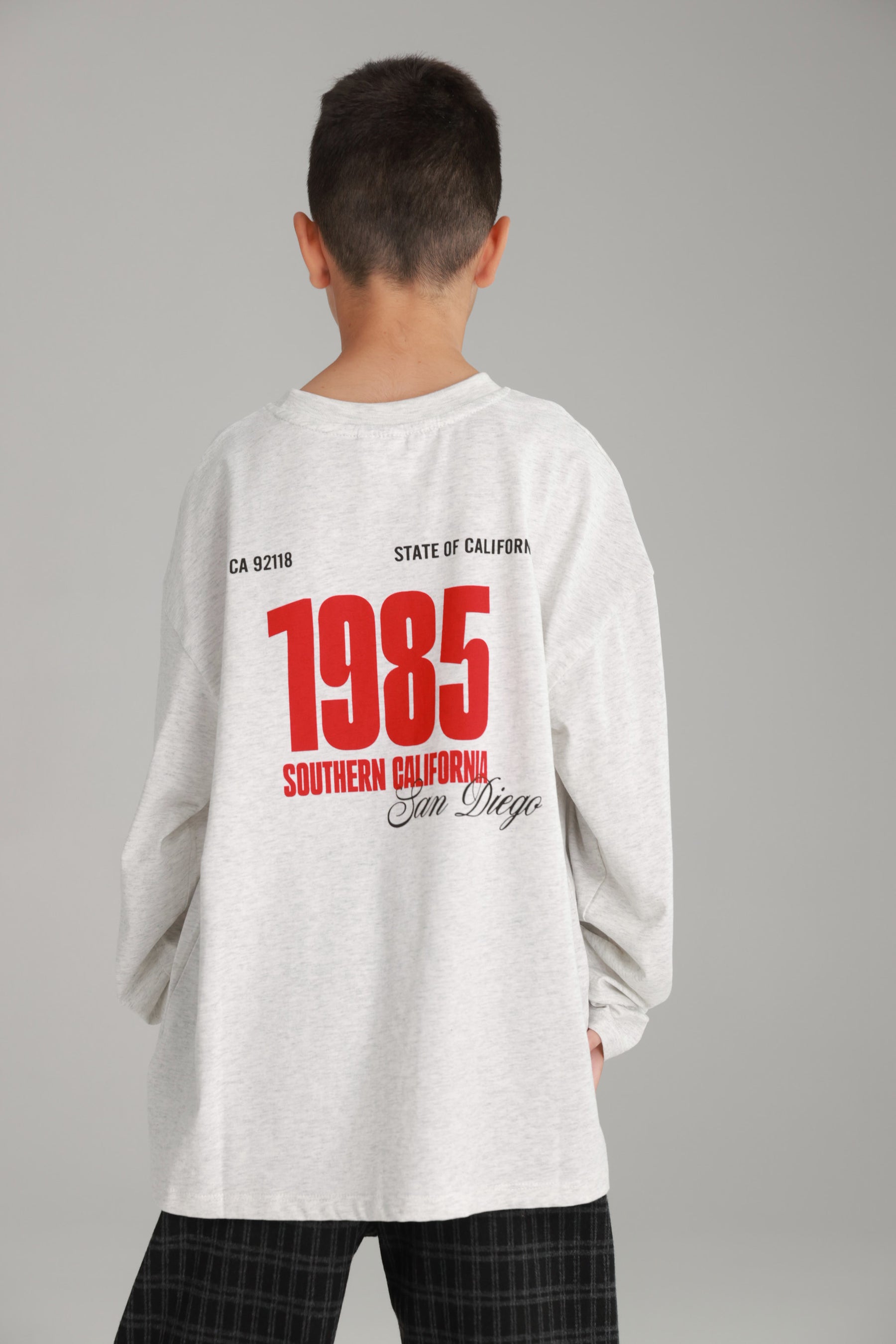 חולצת דייגו אפור בהיר