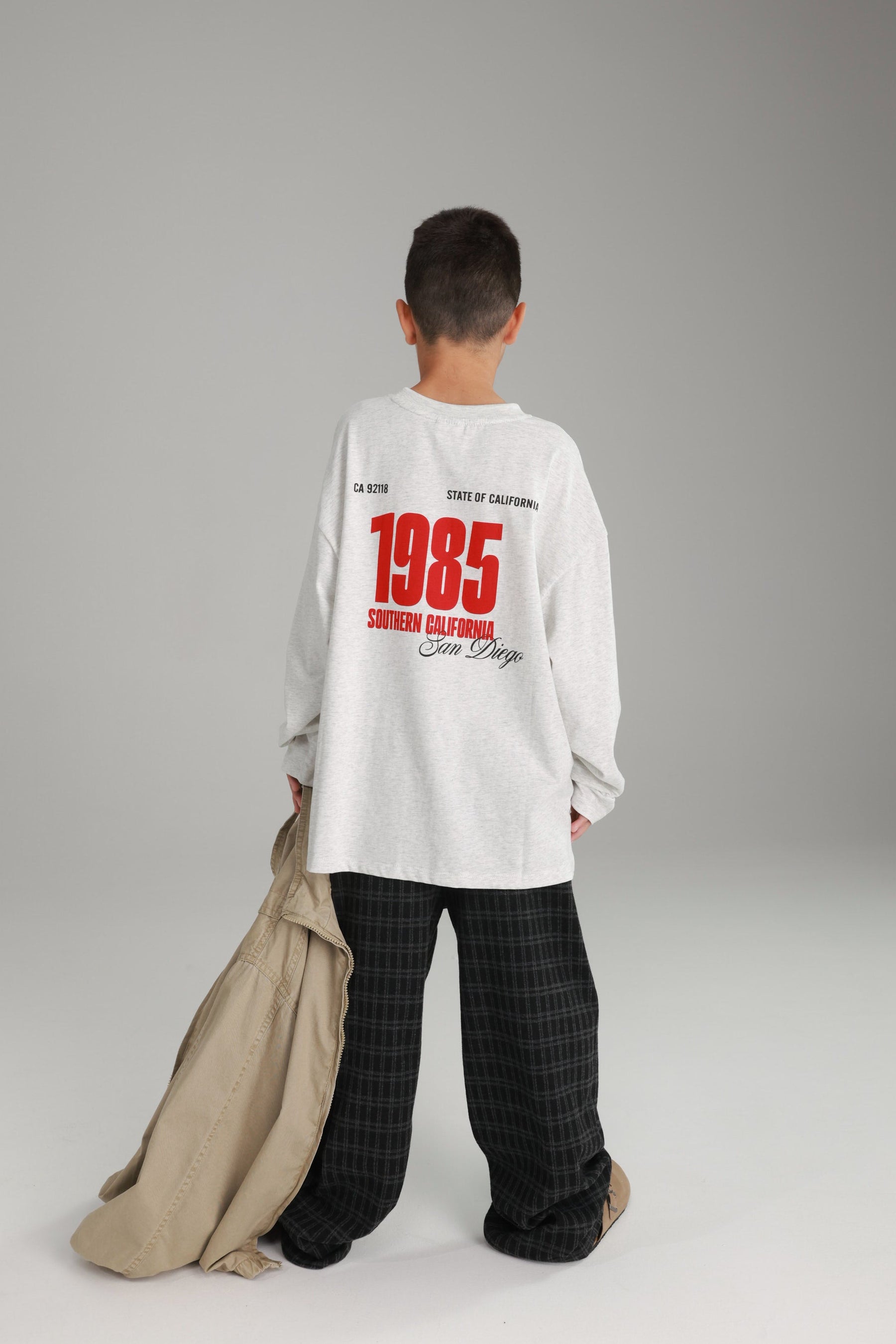 מכנסי אנטון אפור כהה