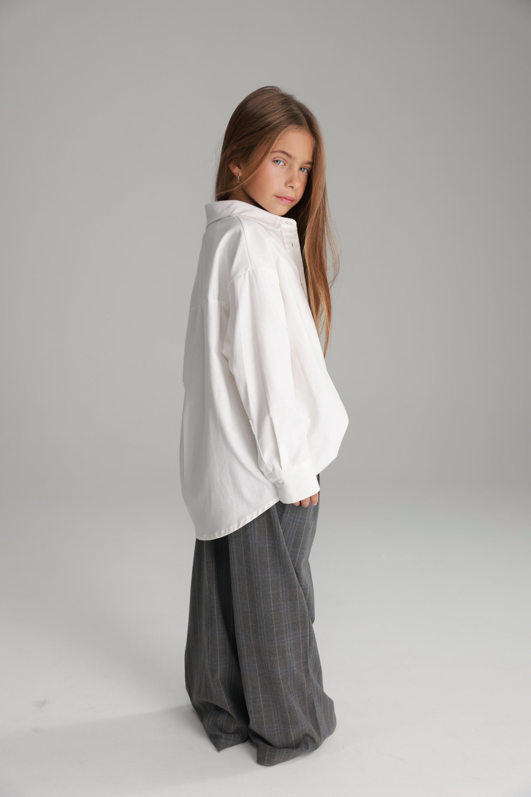 מכנסי מונטנה משבצות אפור