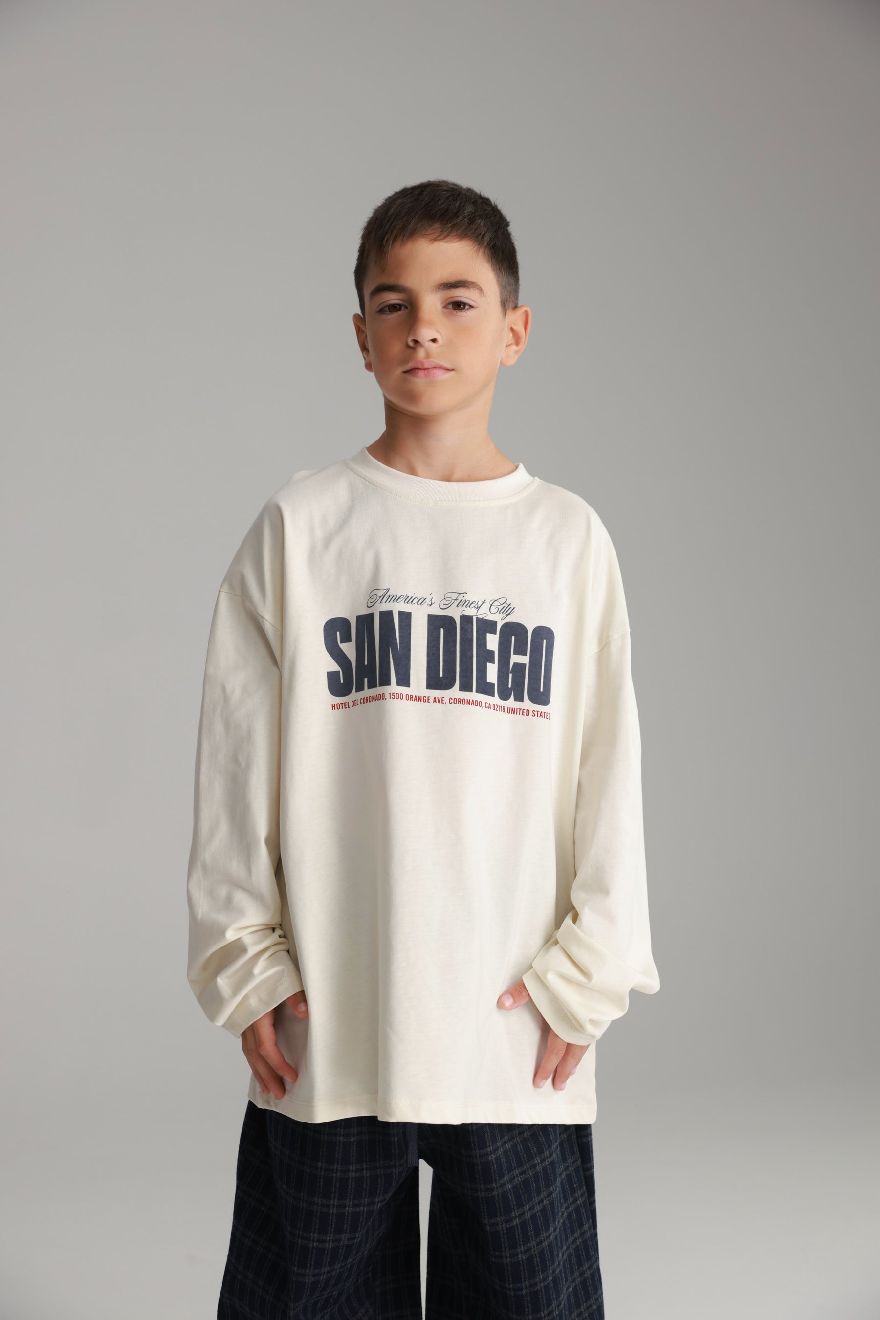 חולצת דייגו שמנת