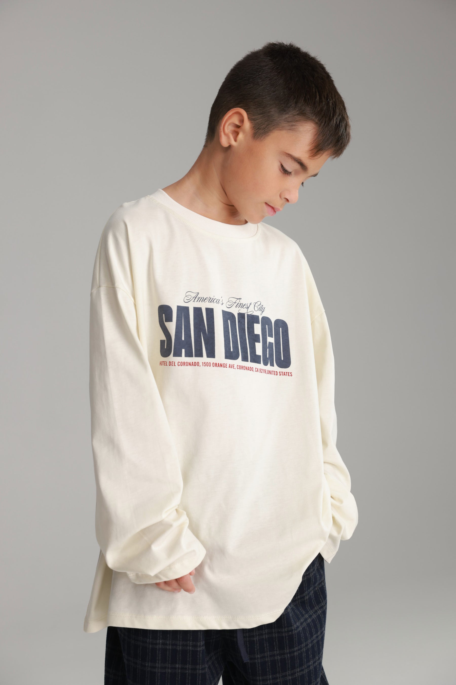 חולצת דייגו שמנת